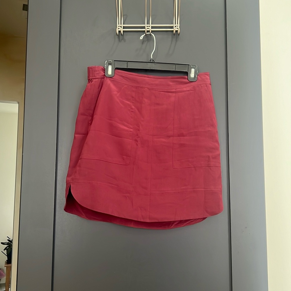 Madewell 100% silk skirt